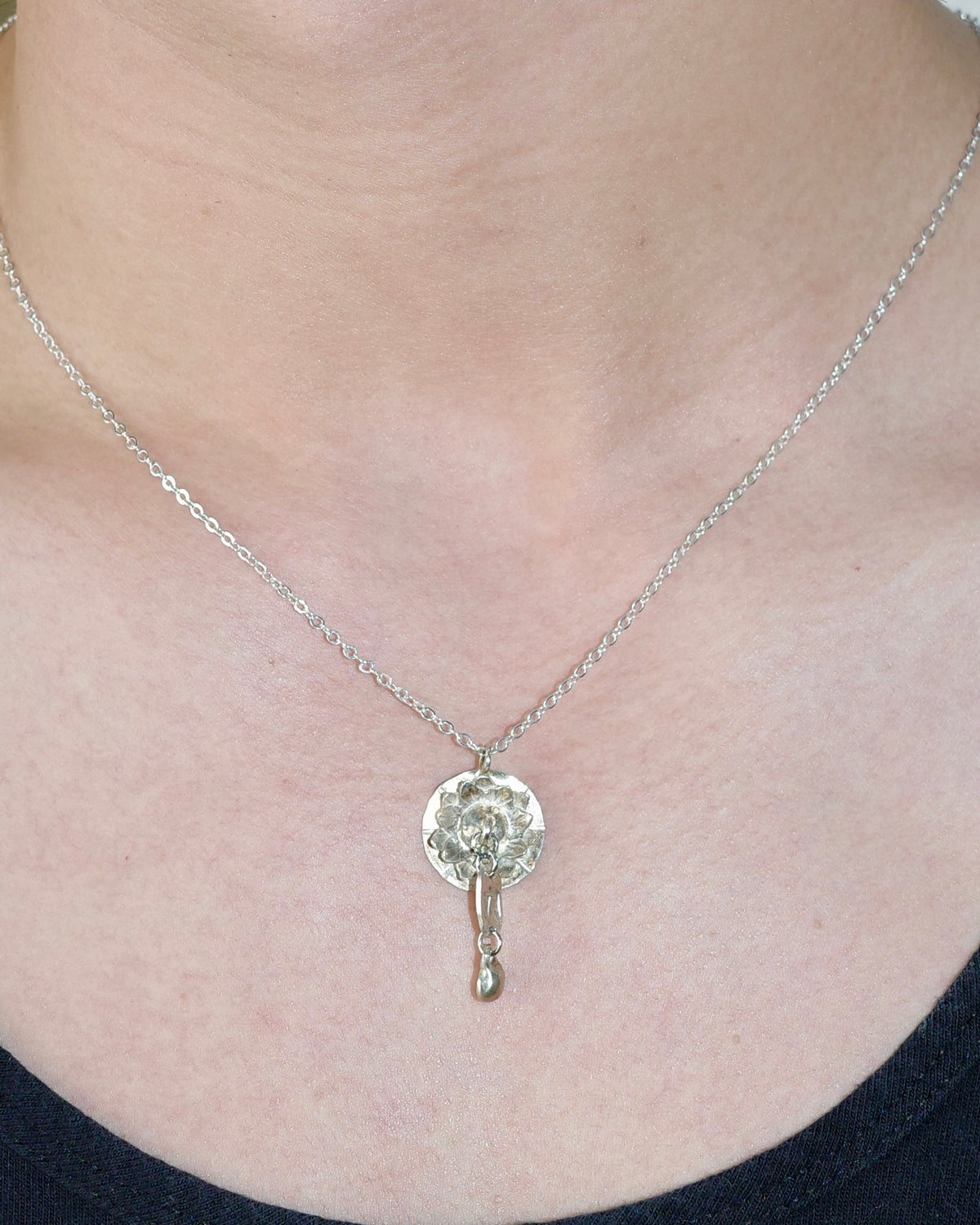 Lotus Weight Necklace