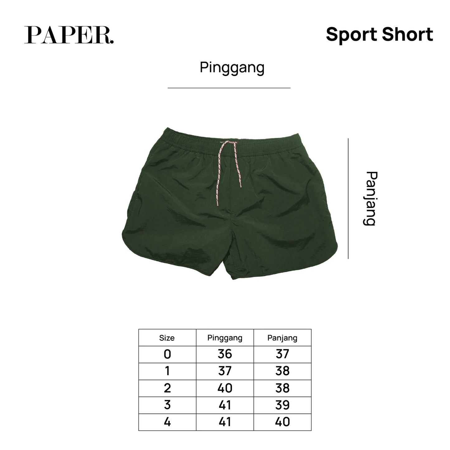 Sport Short Black