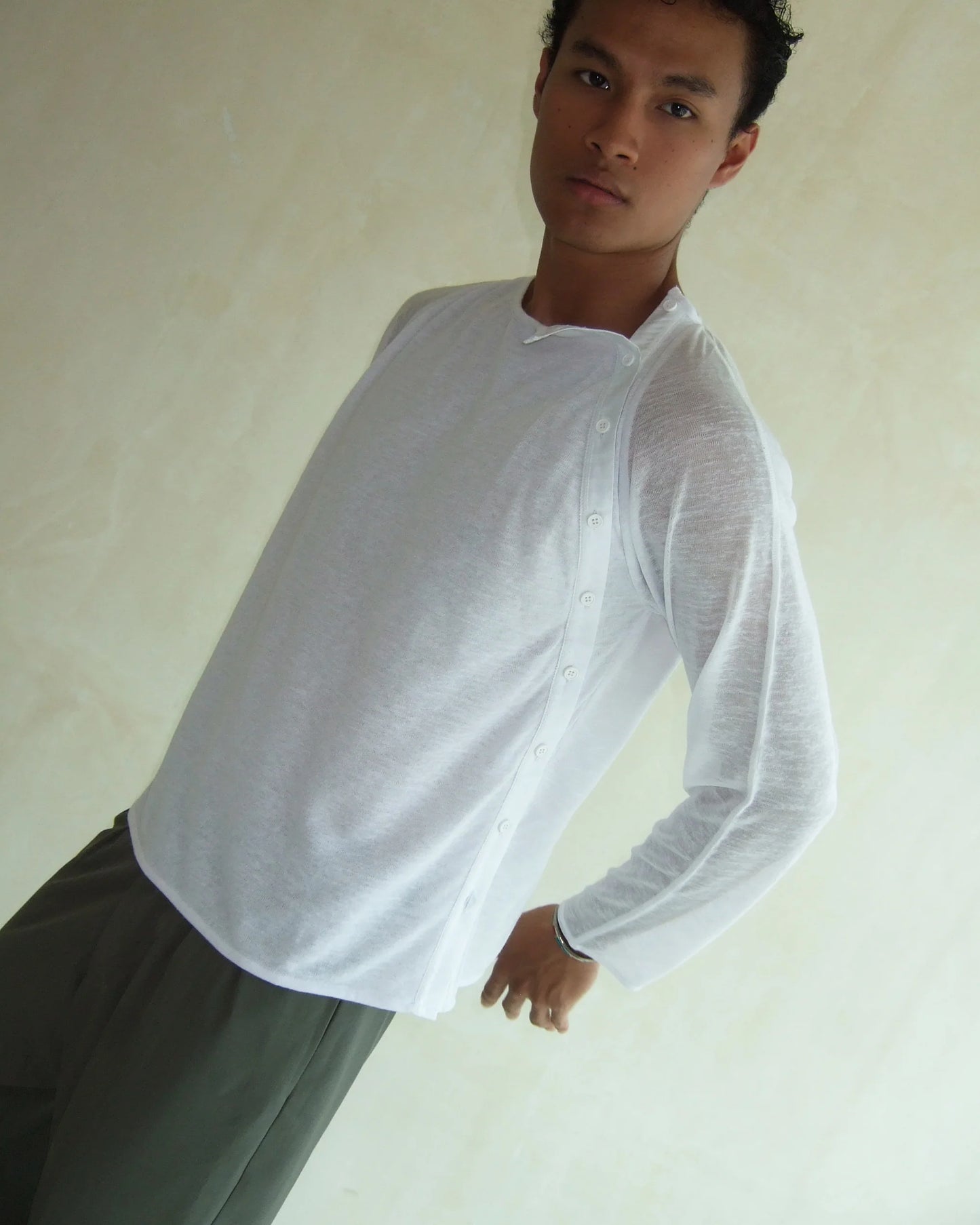 Alban Top in White
