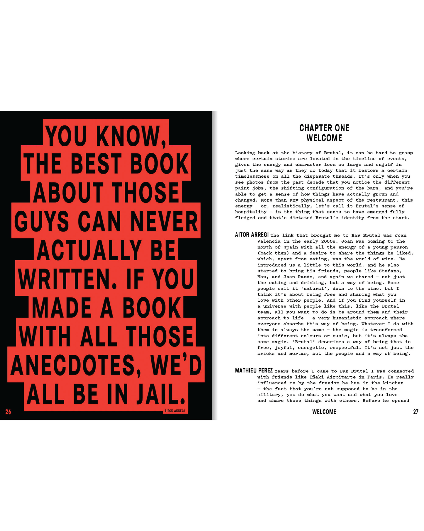 Bar Brutal: A Cookbook of Revelations