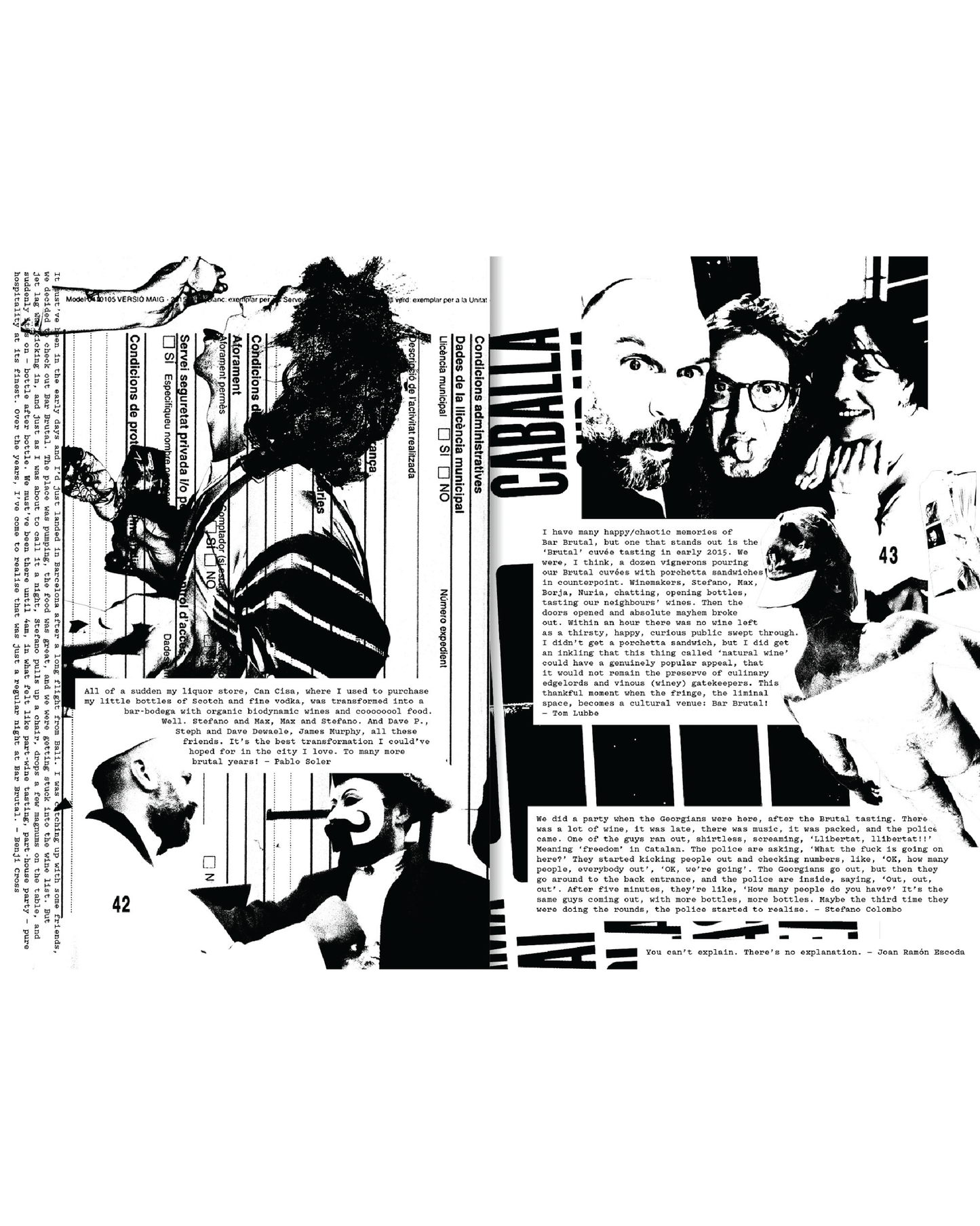 Bar Brutal: A Cookbook of Revelations