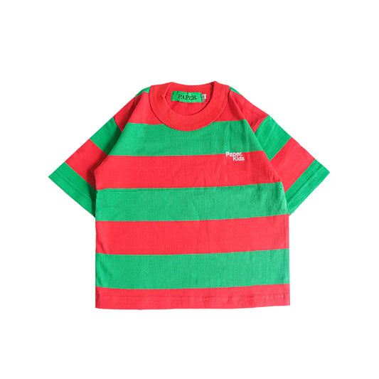 Kids Stripe Green Red