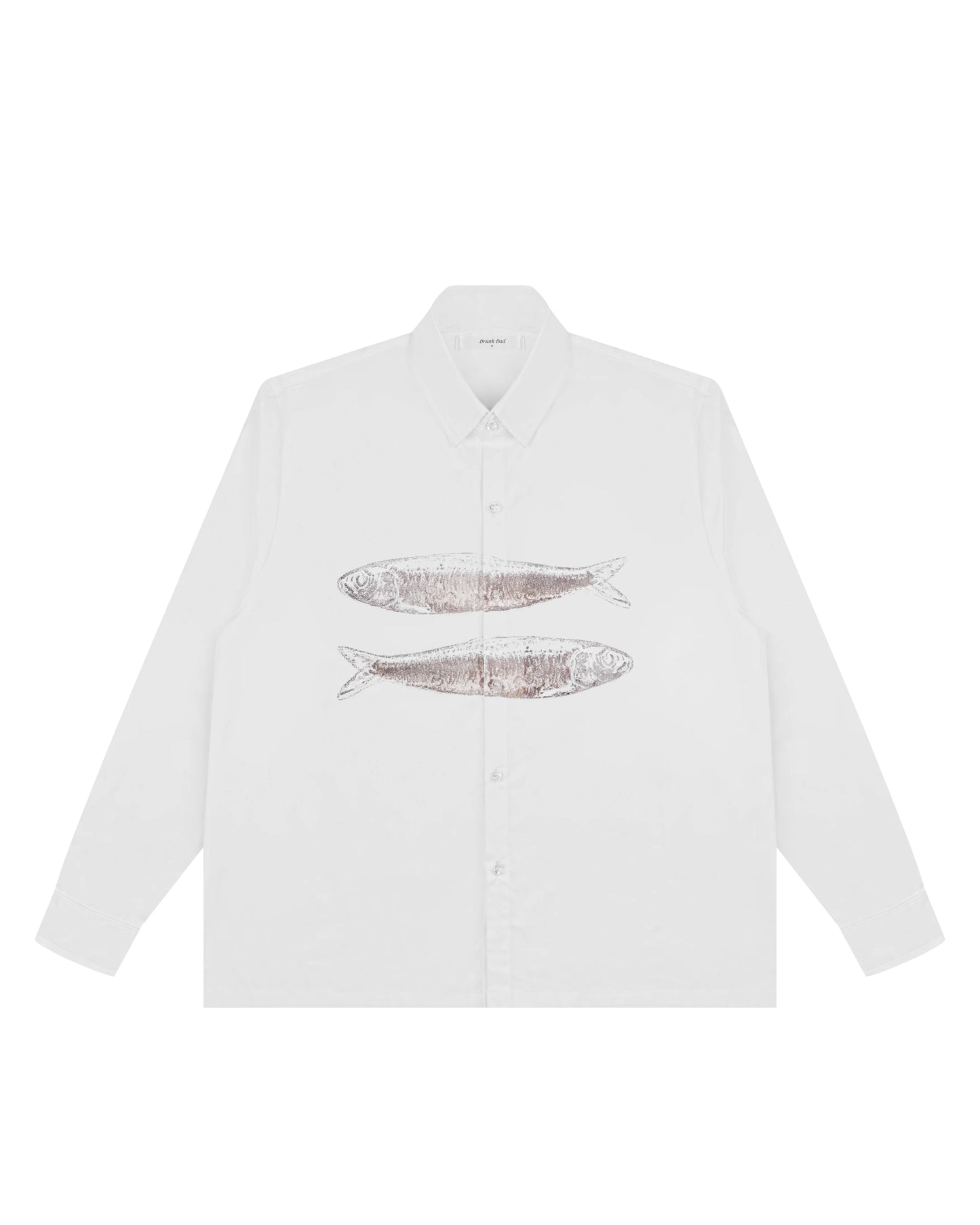 Fish Shirt in White