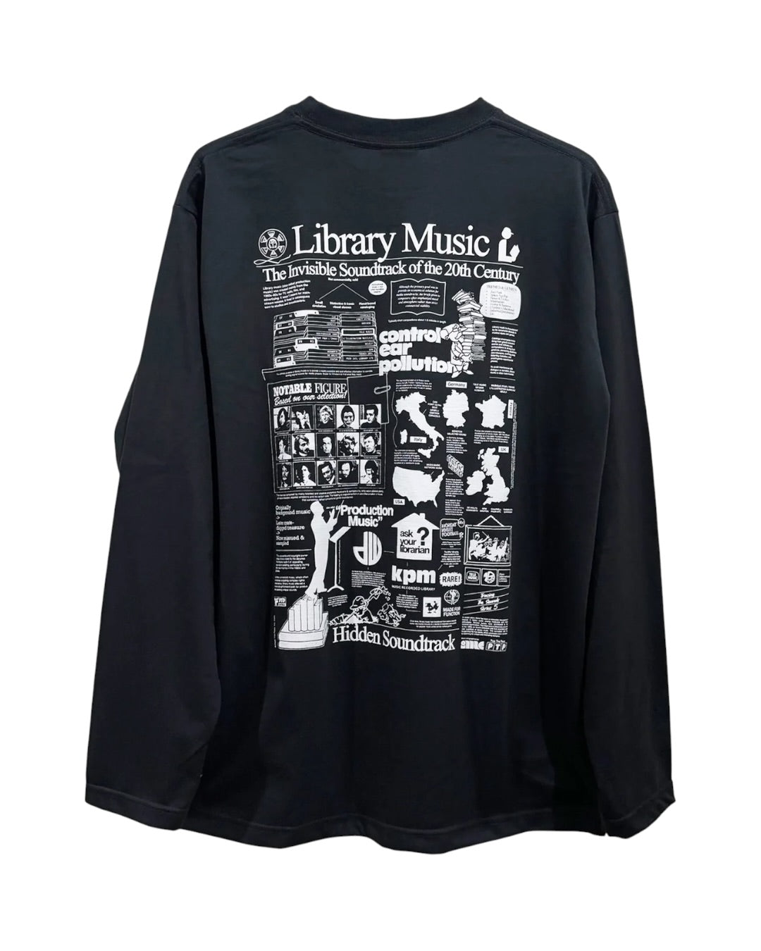 Library Music Long Sleeve Tee