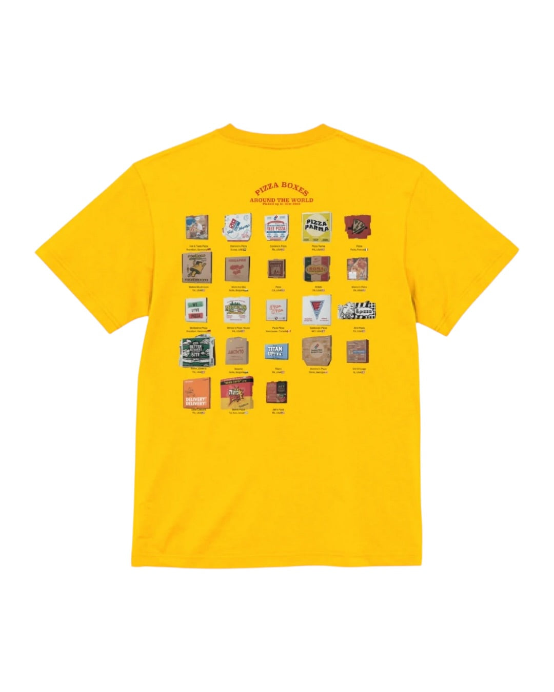 Pizza Boxes Around the World Tee