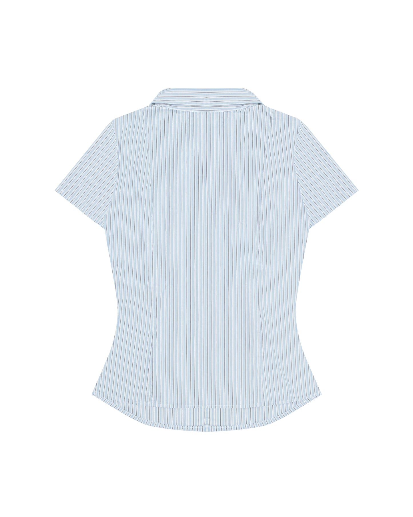 Poppy Shirt in Blue Stripes