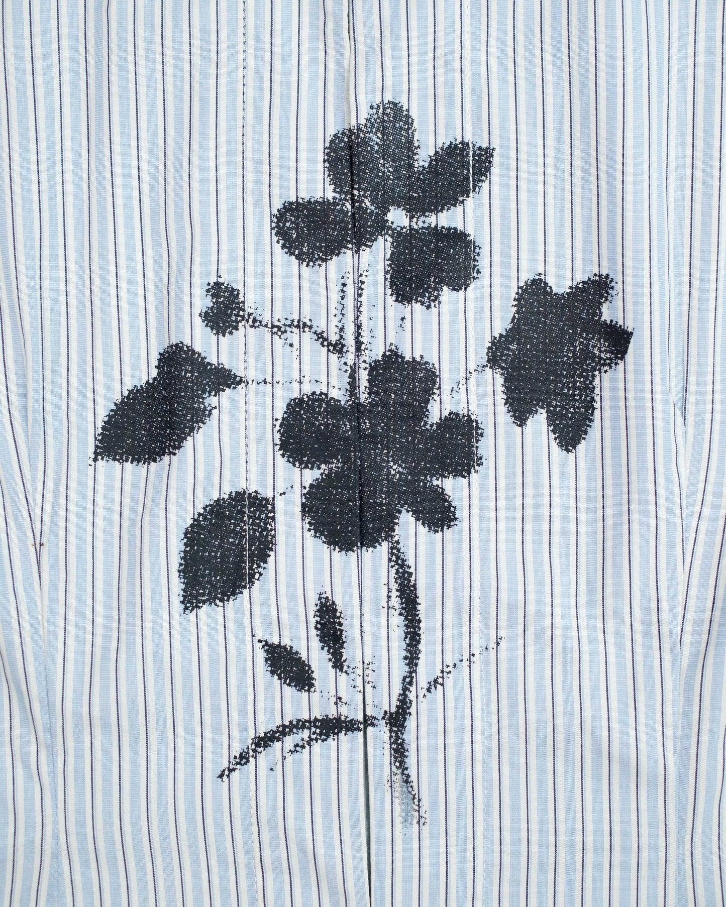 Poppy Shirt in Blue Stripes