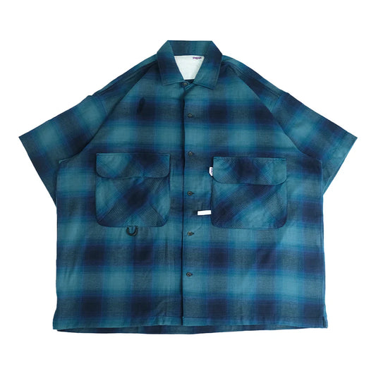 Shatsu Flannel Blue