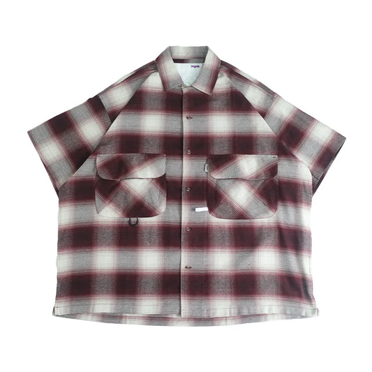 Shatsu Flannel Maroon