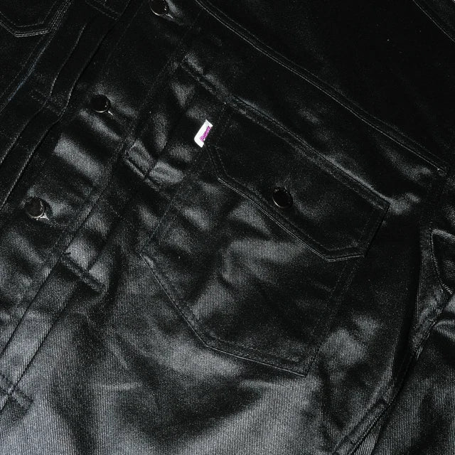 Trucker Denim Jacket Black